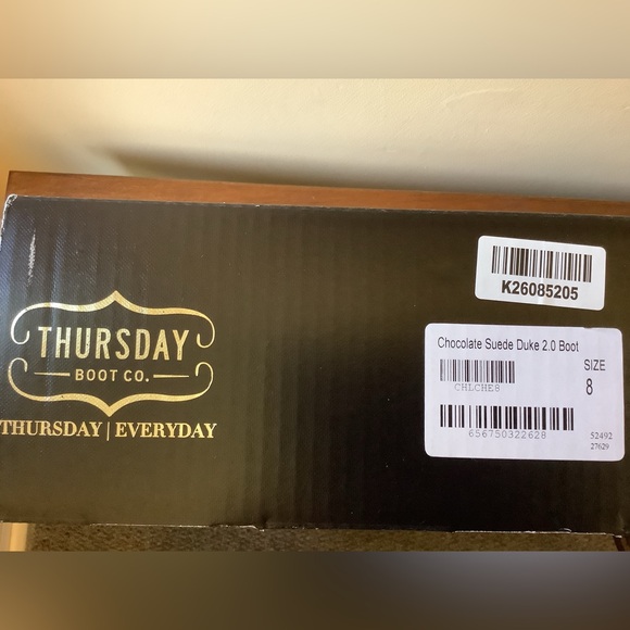 Thursday Boot Company - Duke Chelsea Boot - Chocolate Suede - Size 8 - Picture 9 of 9